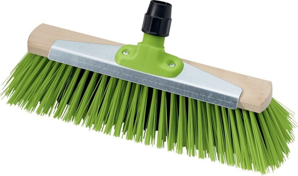 NÖLLE Straßenbesen 400mm Elaston mit PET-Einlage & Kratzblech