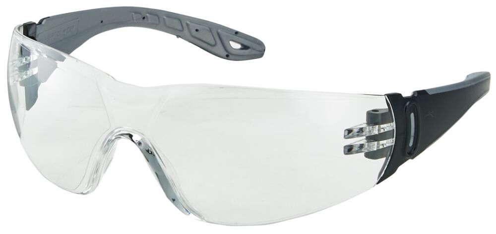 FORMAT Panoramabrille schwarz silber antifog