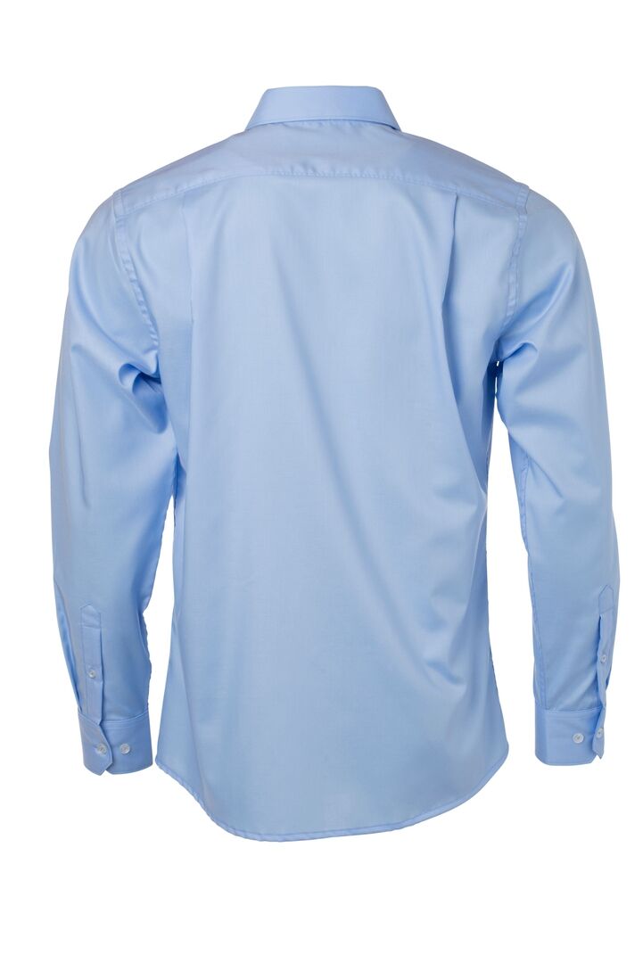 JAMES & NICHOLSON JN Herren Langarm Shirt JN682 light-blue Größe XXL