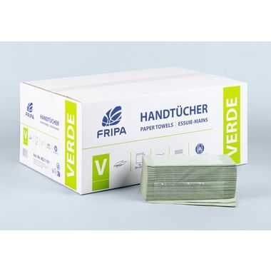 FRIPA Papierhandtuch Plus V-Falz 25x23cm grün 20x250 Blatt 4021101