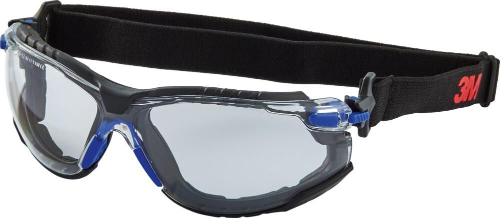 3M Brille Solus 1000 Set,PC klar,SGAF/AS,blau/schwarz