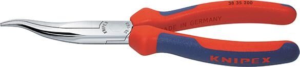 KNIPEX Mechanikerzange 200mm Mehrkomponenten-Hülle verchromt 38 35 200