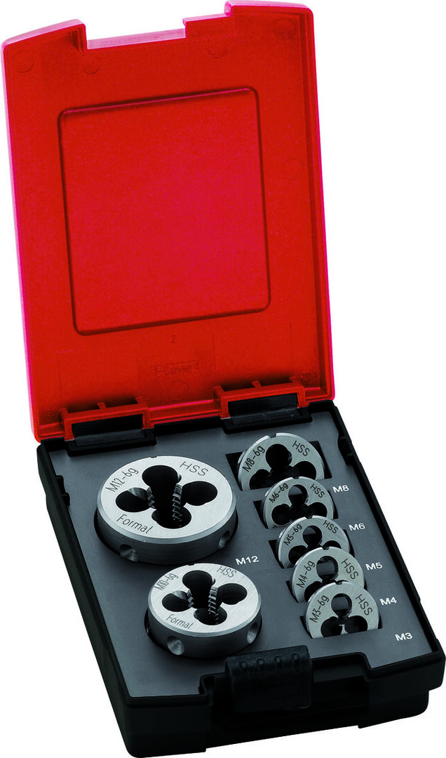 FORMAT Schneideisen-Set EN22568 HSSE M3-M12