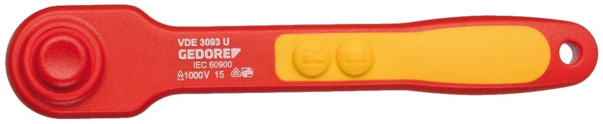 GEDORE VDE-Umschaltknarre 3/8" VDE 3093 U 2946599