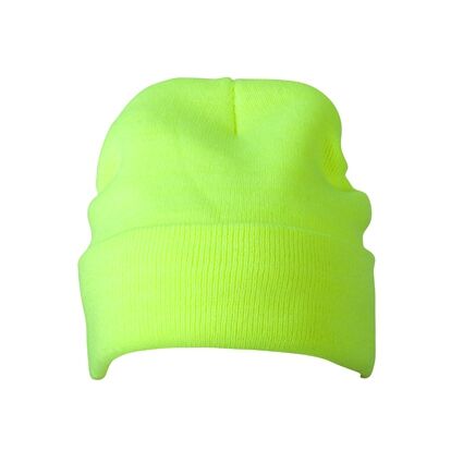MYRTLE BEACH Knitted Cap Thinsulate 7551 100%PAC neon-yellow one size