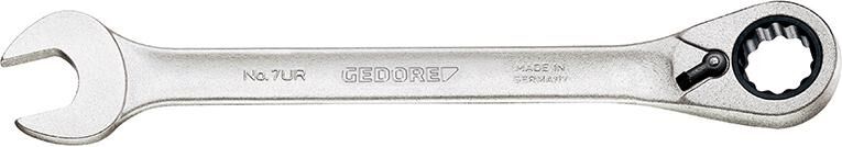 GEDORE Maulschlüssel mit Ringratsche 2297361 No. 7 UR