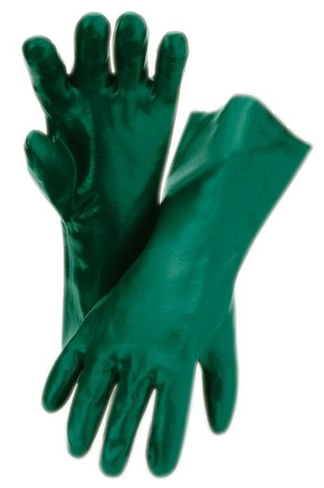 Handschuhe 635 Gr. 10 35cm lang grün