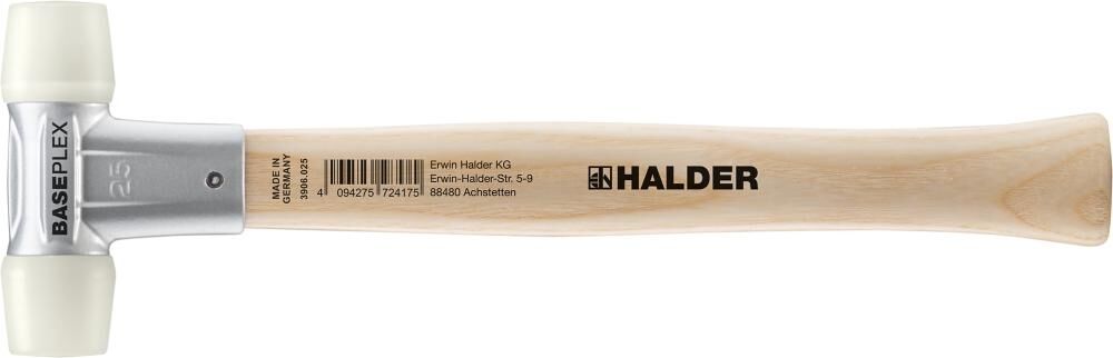 HALDER Schonhammer Baseplex 25mm Nylon