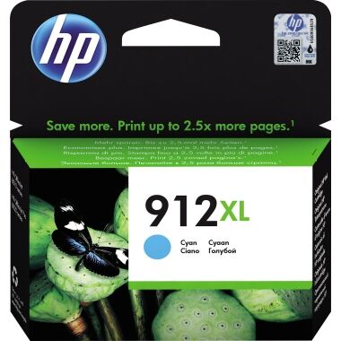 HP Tintenpatrone 3YL81AE 912XL 825Seiten cyan