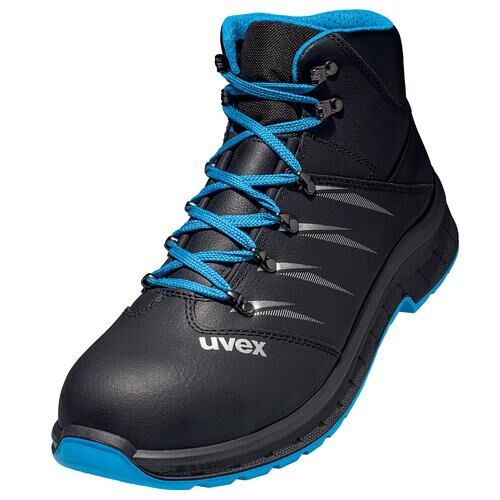 UVEX Sicherheitsstiefel trend S2 Gr. 38 W11 ESD SR schwarz/blau 6935.8