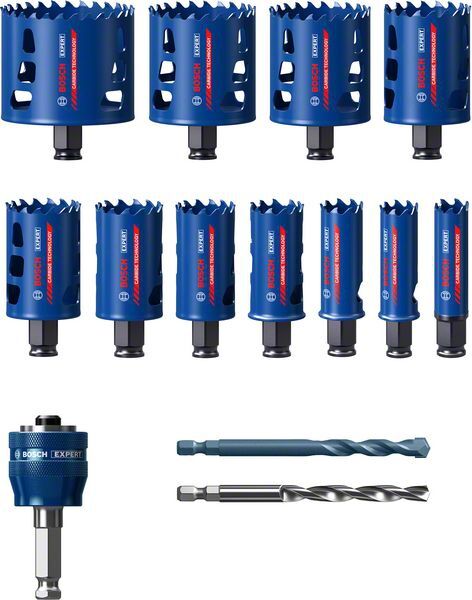 BOSCH Lochsägen Set EXPERT ToughMaterial 11-teilig