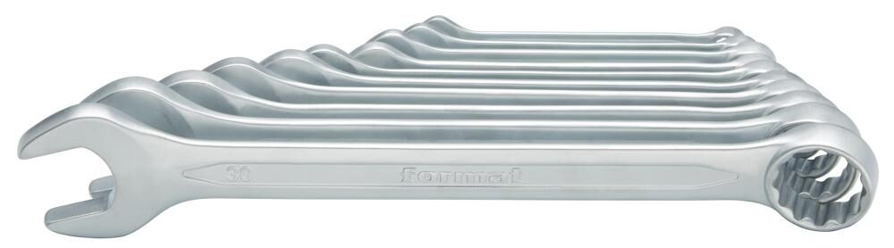 FORMAT Ringmaulschlüssel Set 10-30mm 10-teilig in Karton DIN3113-A