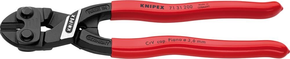 KNIPEX Kompakt-Bolzenschneider 200mm CoBolt schwarz atramentiert 71 31 200