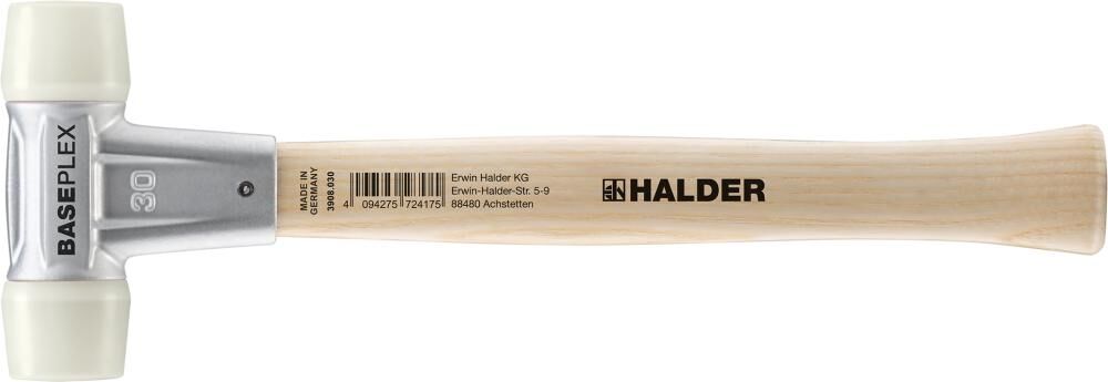 HALDER Schonhammer Baseplex 30mm Nylon