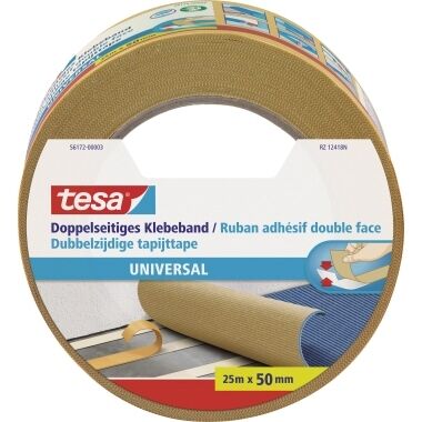 TESA Doppelseitiges Klebeband 50mm 25m