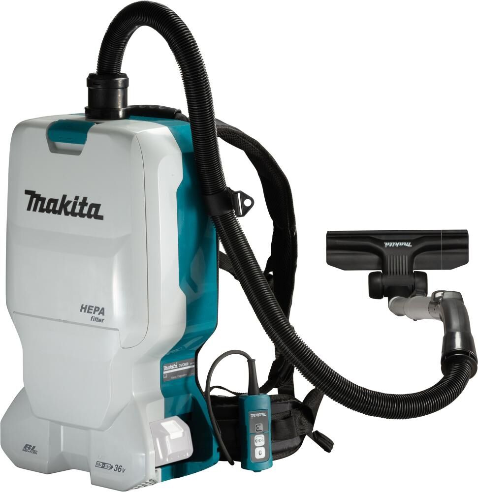 MAKITA Akku-Rucksackstaubsauger DVC660Z, 2x18 V, solo, B-Ware sehr gut
