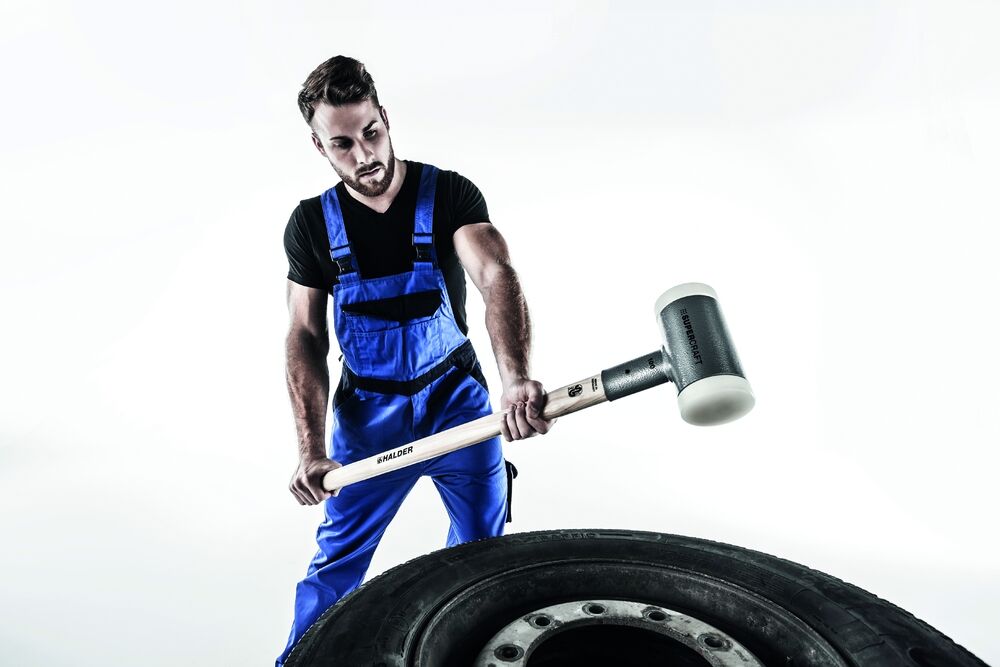 HALDER Vorschlag-Schonhammer 80mm Nylon 4,4kg