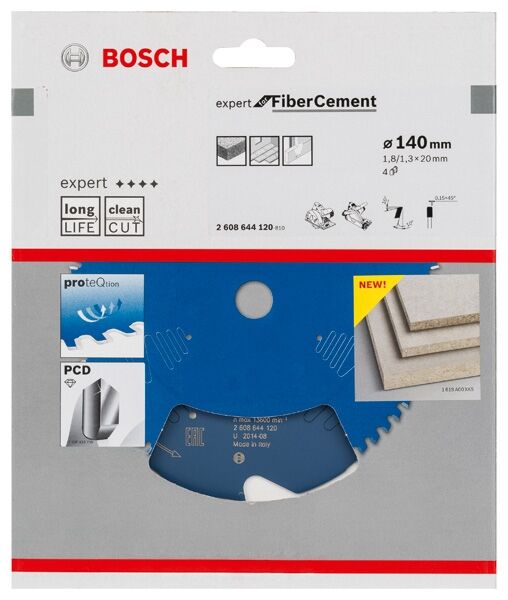 BOSCH Kreissägeblatt HW Expert 140x20x1,8 4T