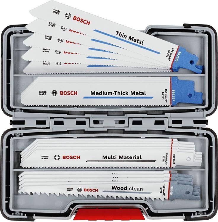 BOSCH Säbelsägeblatt Set Holz/Metall 20-teilig