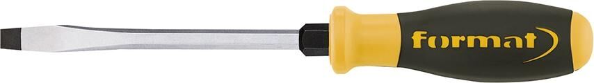 FORMAT Schraubendreher 7,0x1,2x125mm mit Schlagkappe