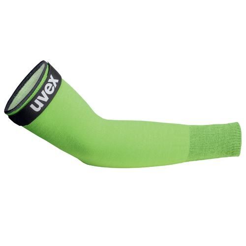 UVEX Unterarm-Schnittschutz C500 sleeve Gr.L/9 Klettverschluss lime 6049.1