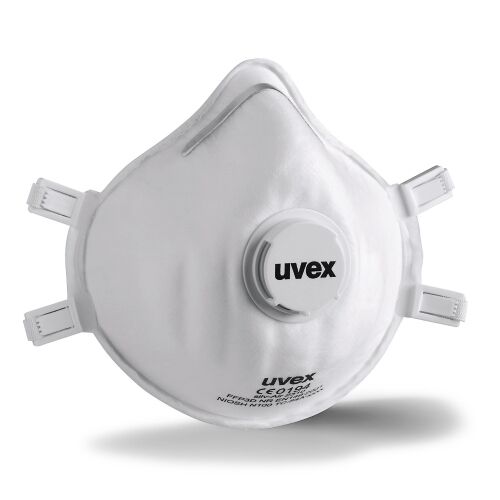 UVEX Atemschutzmaske silv-Air c 2310 FFP3 NR D Ventil VE 15 Stück 8762.310