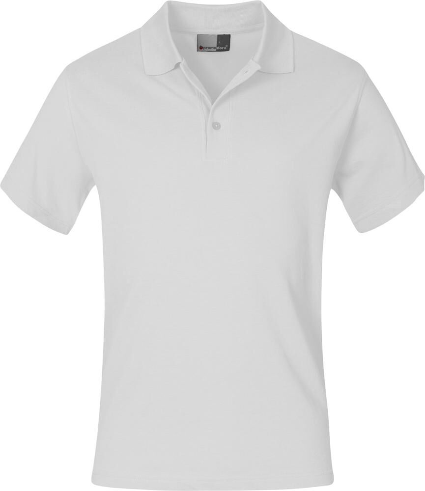 PROMODORO Polo Shirt Gr. M weiß