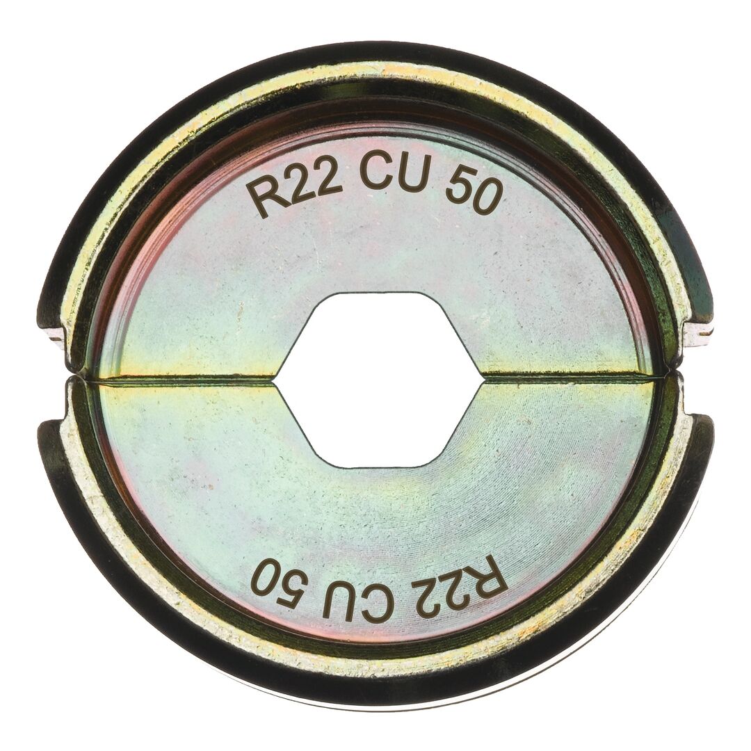 MILWAUKEE Presseinsatz R22 Cu 50 Rohrkabelschuh