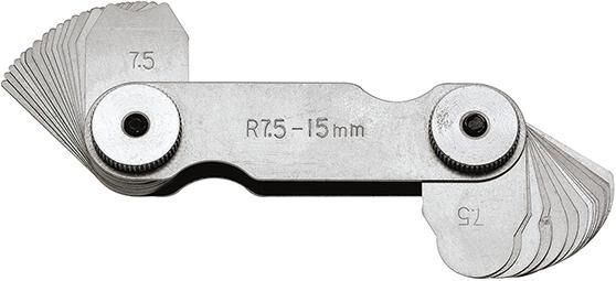 FORMAT Radienschablone 16 Blatt 7,5-15mm