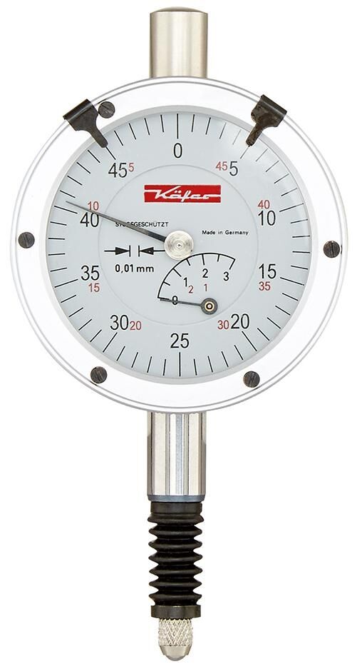 KÄFER Messuhr IP 67 Ablesung 0,01 D 44,5mm
