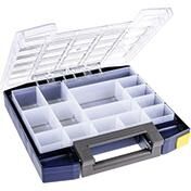 RAACO Sortimentskoffer mit Einsätzen 55x298x284mm 15 Einsätze