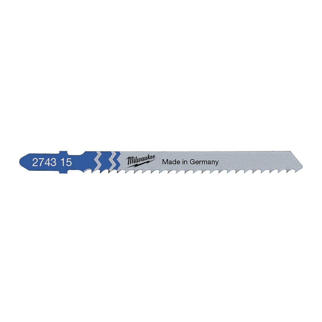 MILWAUKEE Stichsägeblatt T127D Metall 75x 3mm für Schnitte in Alu