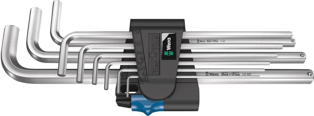 WERA Winkelschraubendreher- Set mit Haltefunktion 1,5-10mm