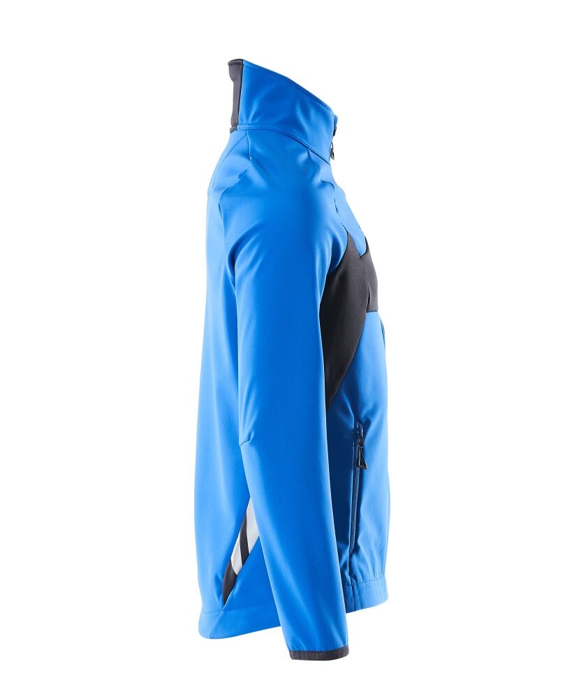 MASCOT Softshelljacke Accelerate Gr. L azurblau/schwarzblau 20102-253