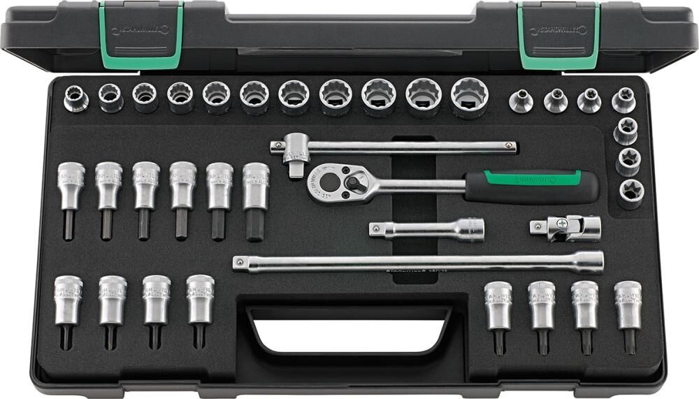 STAHLWILLE Steckschlüssel Set 3/8" 37-teilig 45/49/32/5TX