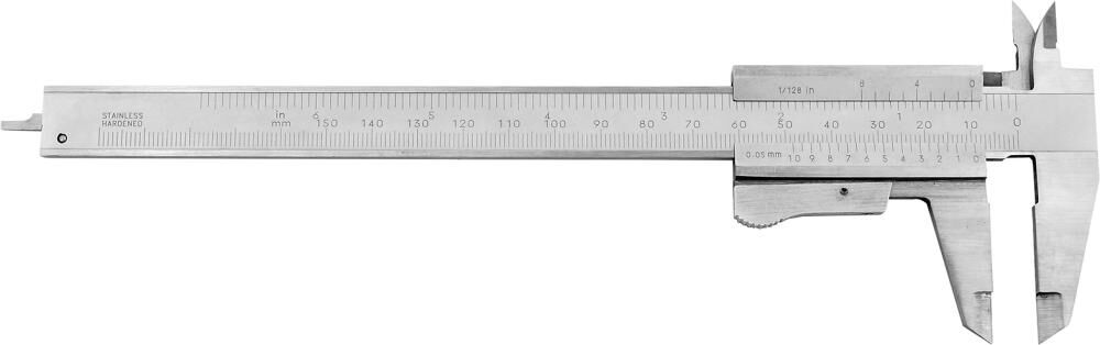 FORTIS Taschenmessschieber Momentfeststellung für 150mm links