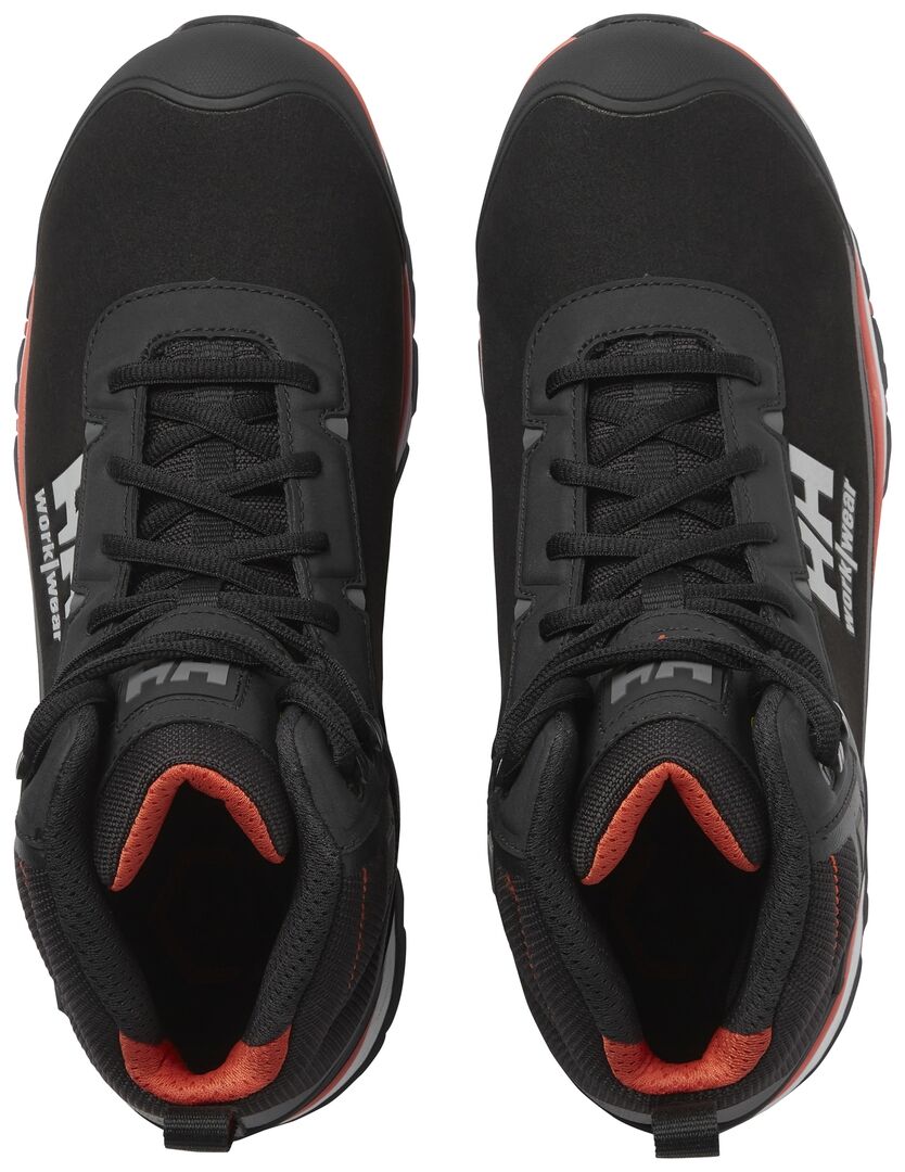 HELLY HANSEN Sicherheitsschuhe 78392 Chelsea Evo S3 MID Gr. 43 black/orange