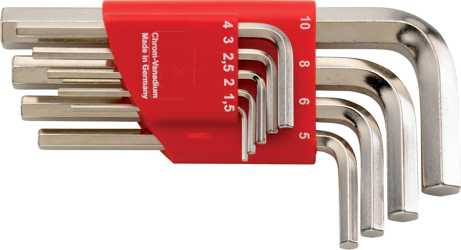 FORMAT Winkelschraubendreher-Set im Handhalter 9-teilig 1,5-10mm