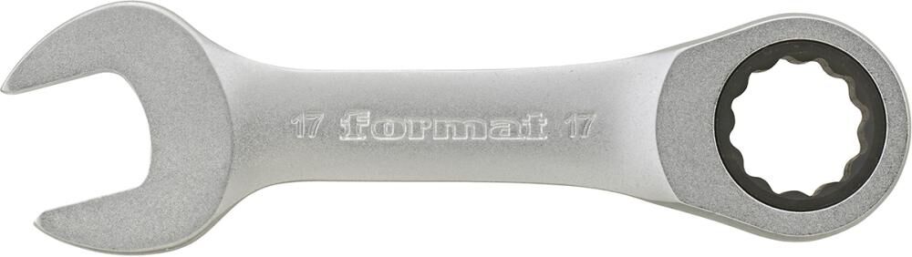 FORMAT Ratschenschlüssel gerade 8mm extrakurz