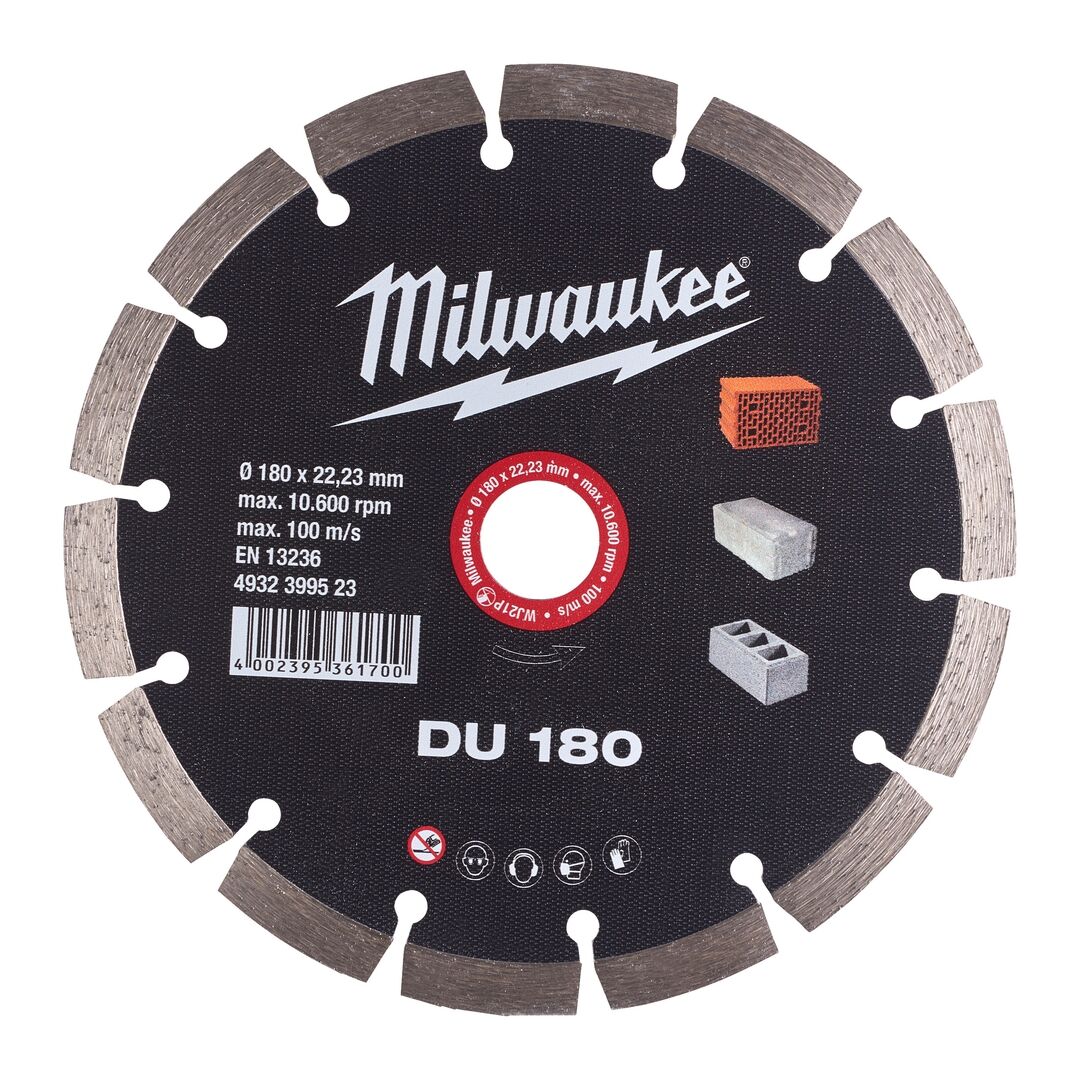 MILWAUKEE Diamanttrennscheibe DU 180mm Universal