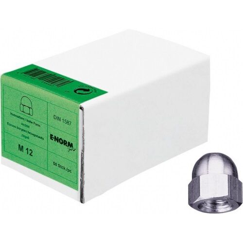 E-NORM PRO HUTMUTTER DIN 1587 M 8 A2
