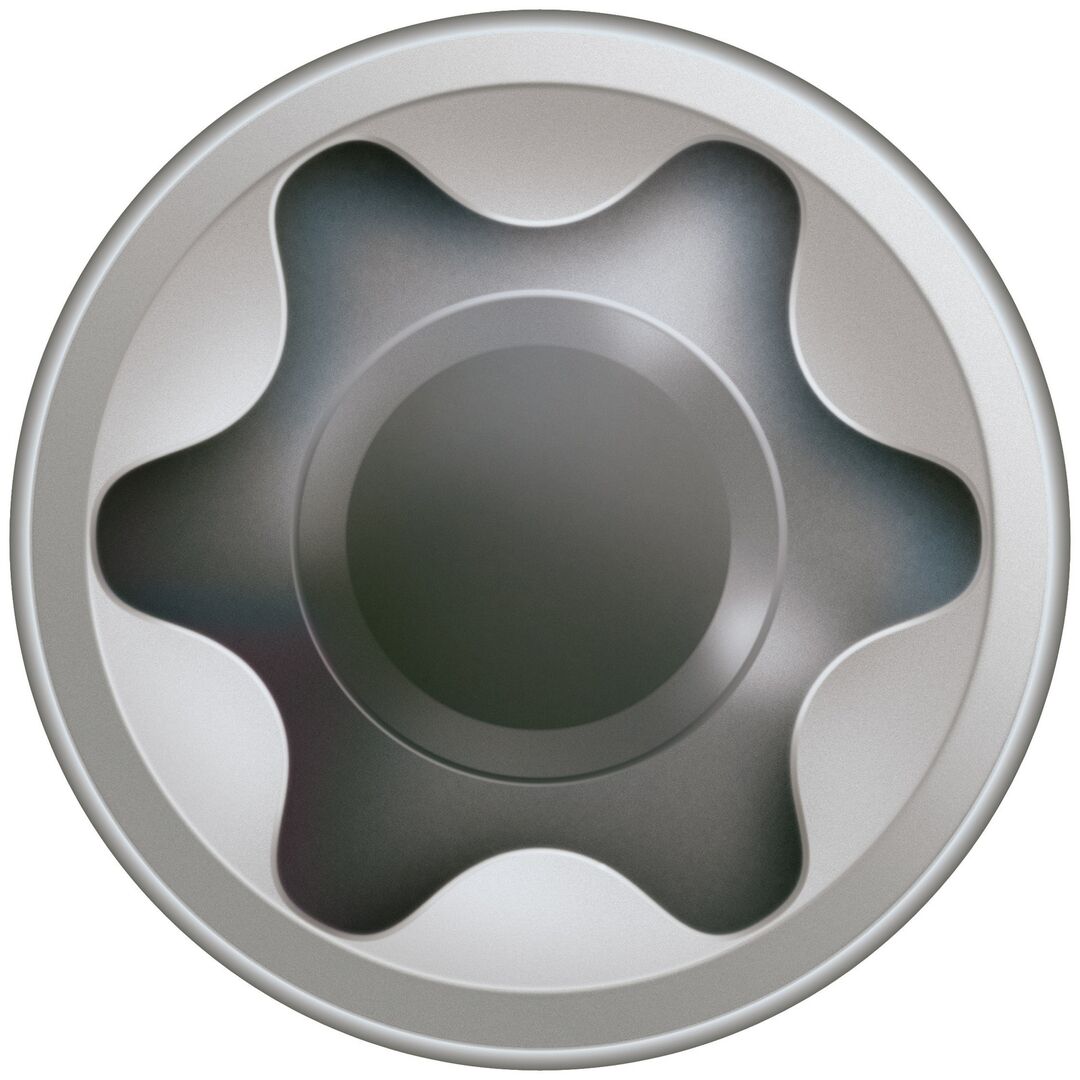 SPAX Terrassenschraube A2 T25 5x50mm Zylinderkopf Fixiergewinde T-STAR+ CUT 250 Stück