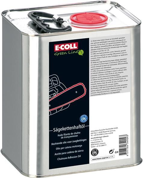 E-COLL EU Sägeketten-Haftöl UWS 5 Liter Kanister umweltschonend