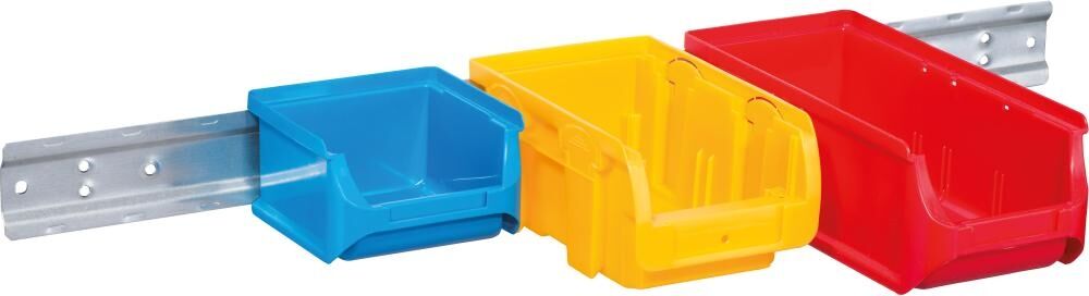 ALLIT Metallschiene für Sichtbox Gr. 1-3 L592mm vzk.