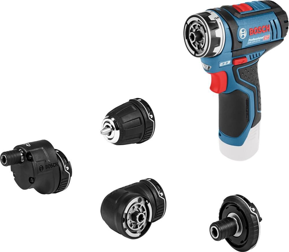 BOSCH Akku Bohrschrauber solo GSR 12V-35 FC