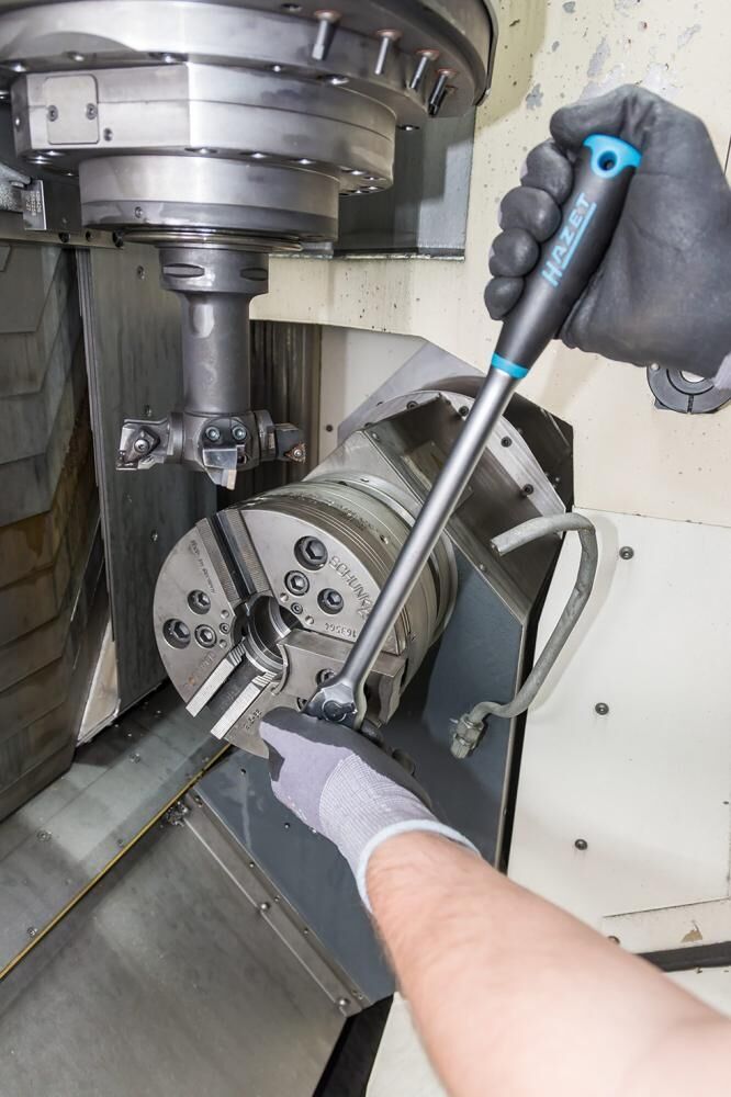 HAZET Feinzahn-Umschaltknarre 1/2" extra lang 1000 Nm HiPer 916HPL