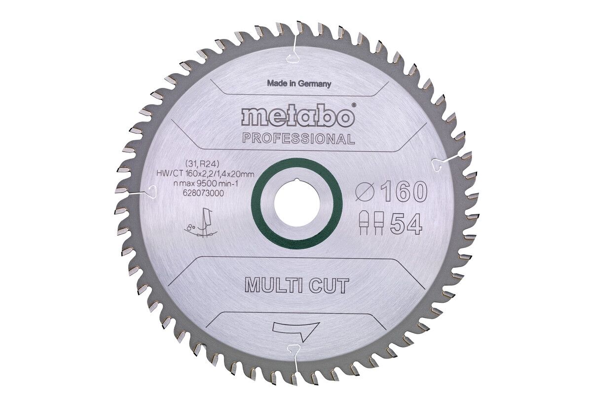 METABO HW Kreissägeblatt 190x30 36 WZ