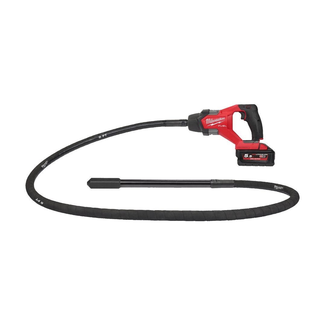 MILWAUKEE Akku-Betonrüttler M18FCVN24-551 1x18V 5,5Ah Ladegerät