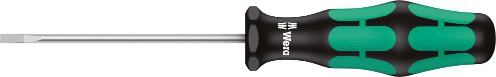 WERA Schlitzschraubendreher Kraftform 3,0x0,5x80mm