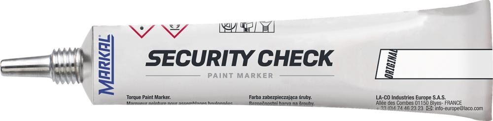 MARKAL Security-Check Sicherungslack weiß
